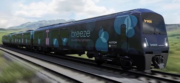 breeze hydrogen train - CUBREPACK