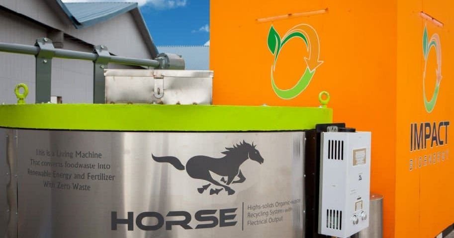 high solids organic waste recycling system - CUBREPACK