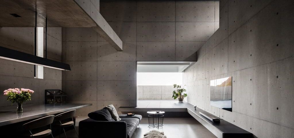 Mobiliario de concreto, el protagonismo de el diseño de interiores - CUBREPACK