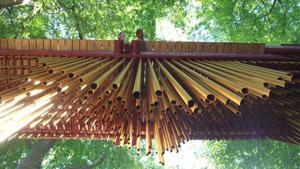 Un increíble proyecto que gano una mención honorífica por parte de Architecture Competition Sansusī Forest Food Court - CUBREPACK
