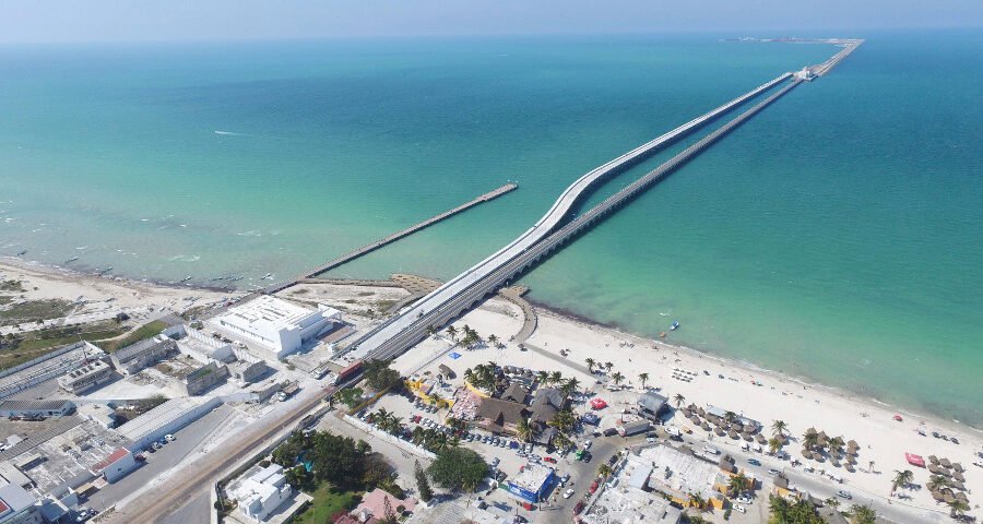 Muelle de Progreso Yucatán, el más largo del mundo - CUBREPACK