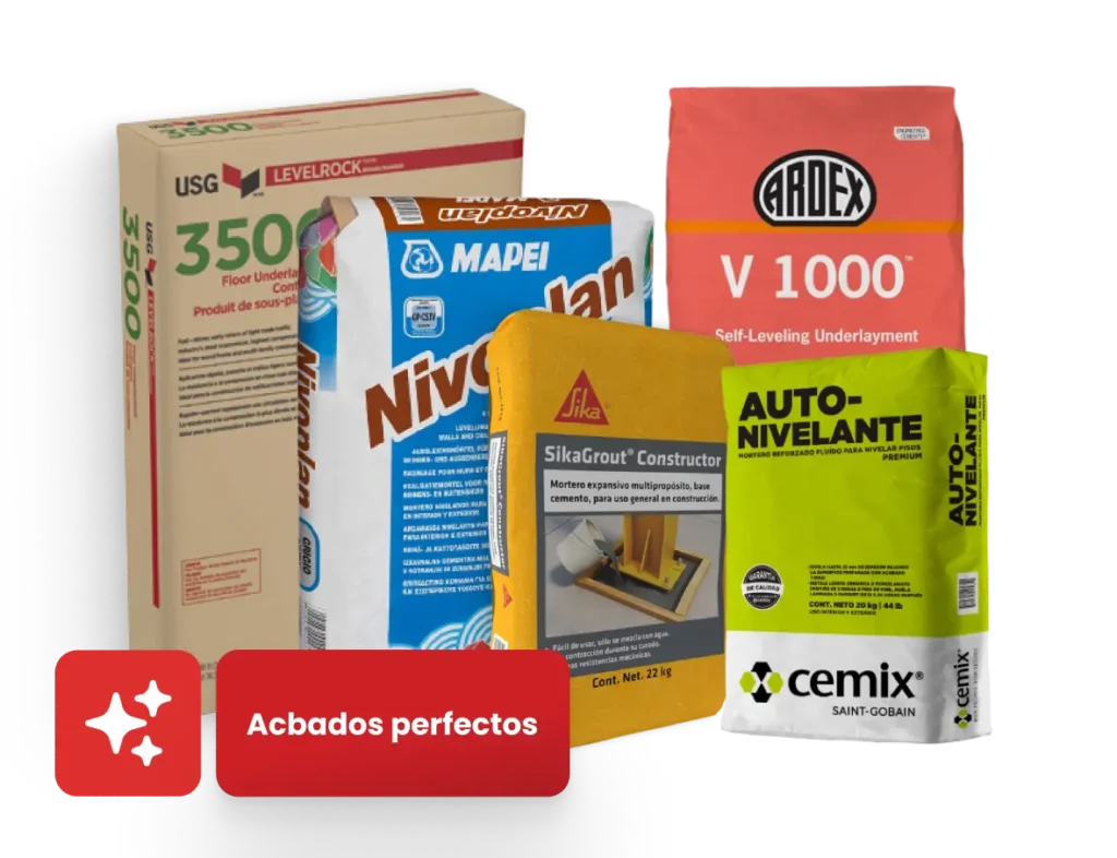Autonivelantes - CUBREPACK